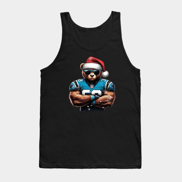 Carolina Panthers Christmas Tank Top by Americansports